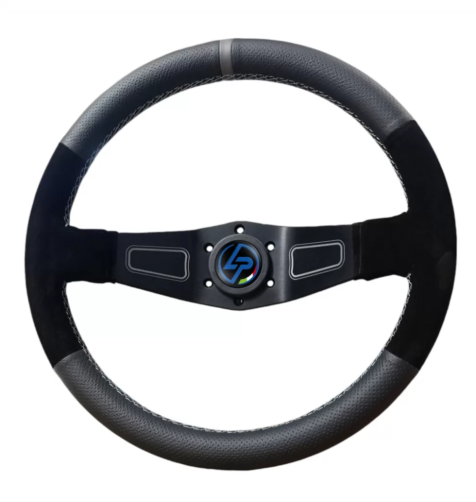 Volante Racing 2 con asole laserate ø 350 calice 90 - COD: 20169