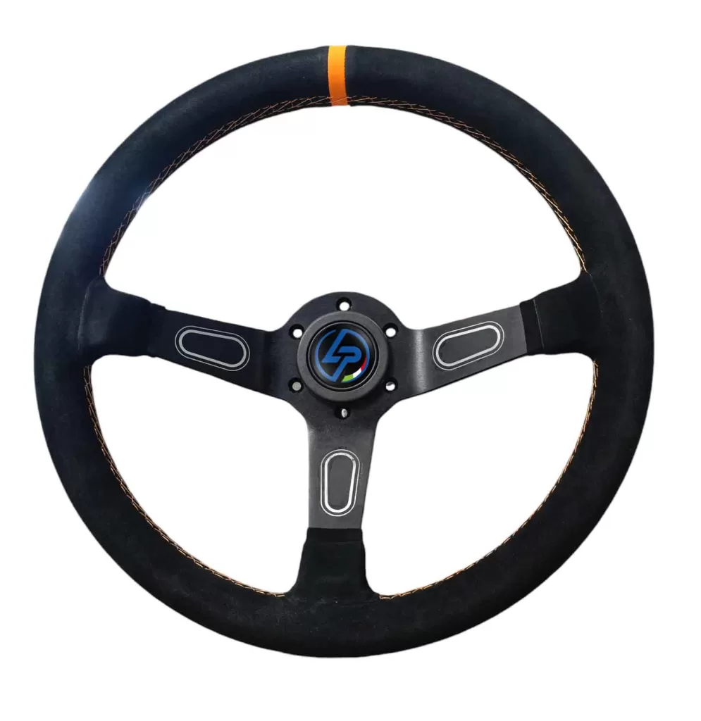 Volante Racing 3 calice 65 ø 350 con laseratura - COD 20175