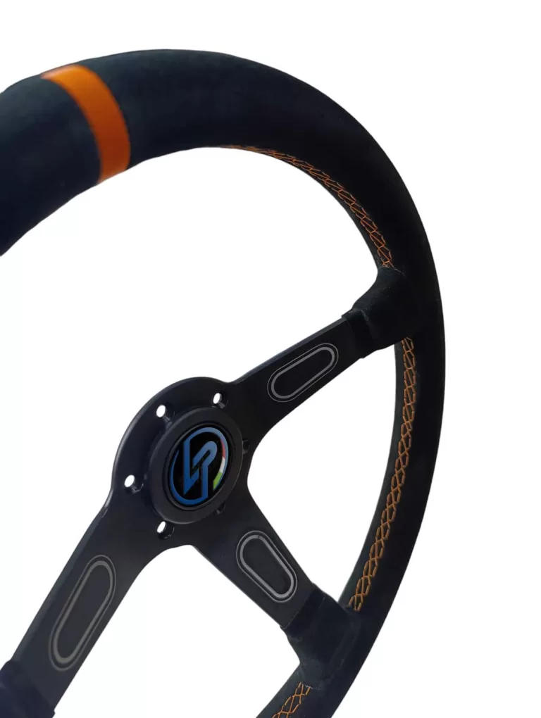 Volante Racing 3 calice 65 ø 350 con laseratura - COD 20175